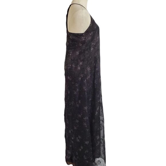 Sugarlips Black Floral and Lace  Maxi Dress - Picture 4 of 8